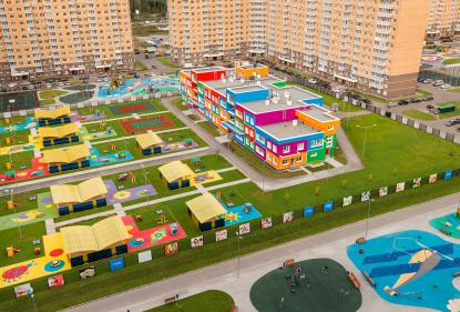 «Самолет Девелопмент» получил положительное заключение экспертизы на строительство детского сада в рамках проекта «Пригород. Лесное»