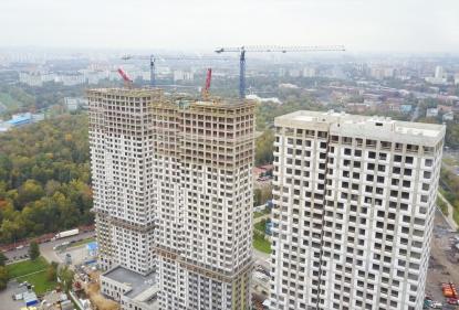 Последний «куб» бетона в ЖК «Маяковский»